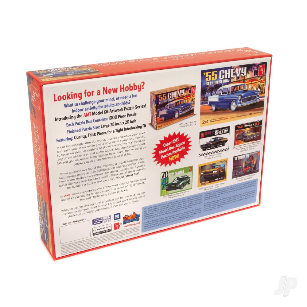 1955 Chevy Bel Air 1000 Piece Jigsaw Puzzle-3