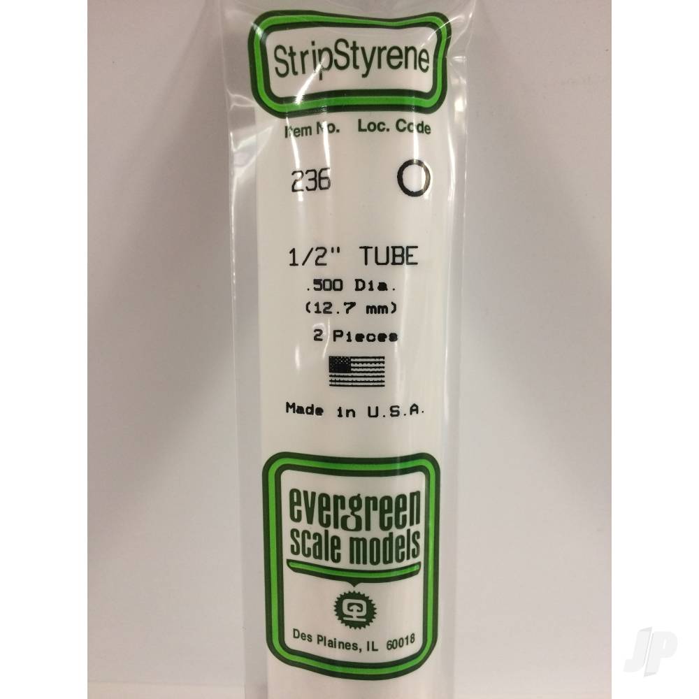 14in (35cm) Tube .500in (1/2in) (2 per pack)-2