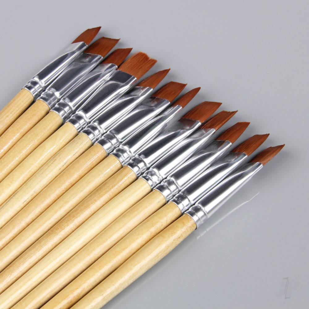 Flat Brushes 14 (12 pcs)-3
