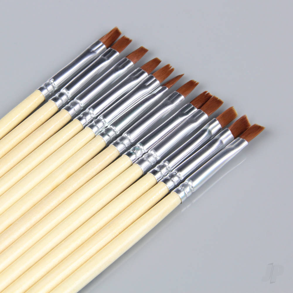 Flat Brushes 4 (12 pcs)-3