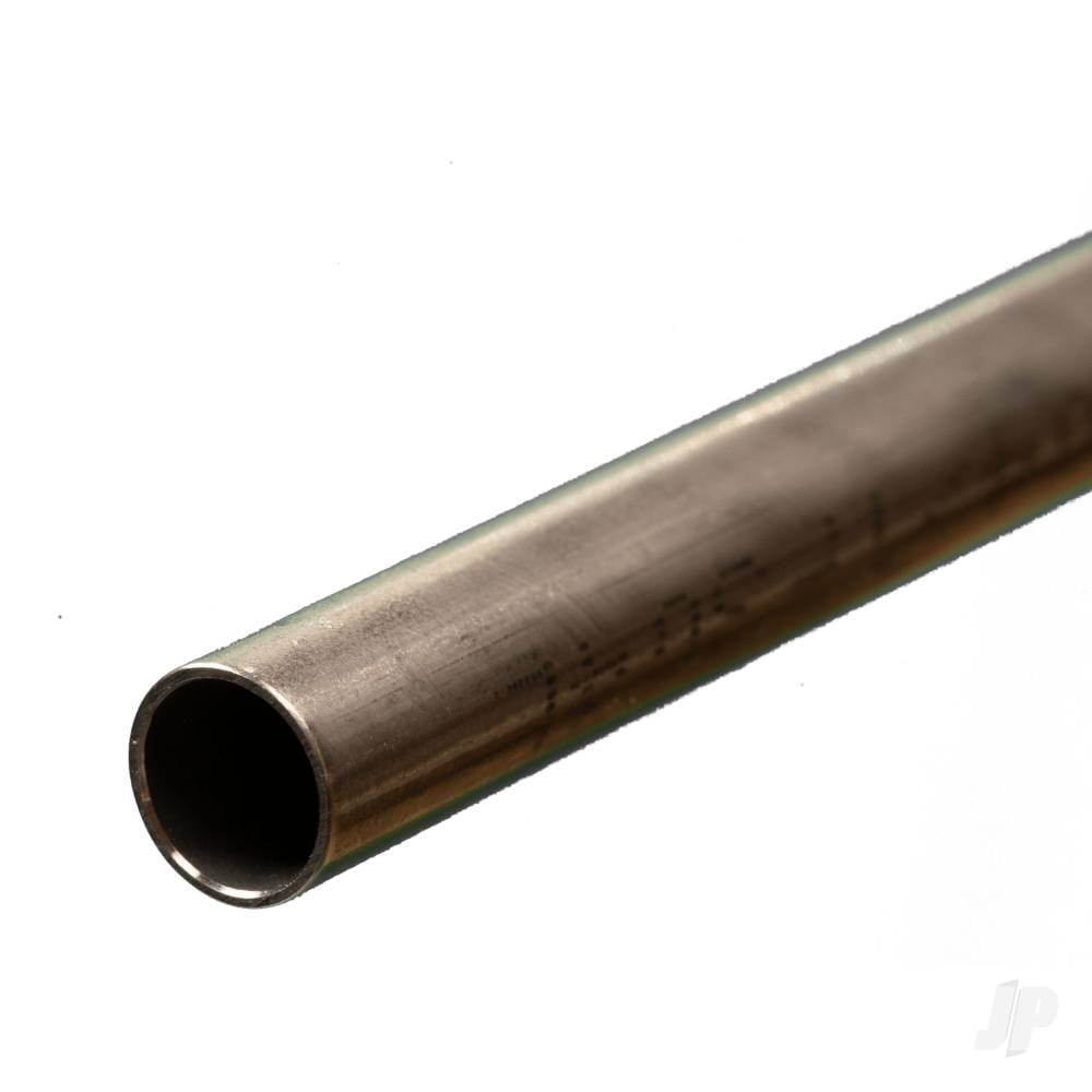 7/16in Stainless Steel Round Tube, .028in Wall (12in long)