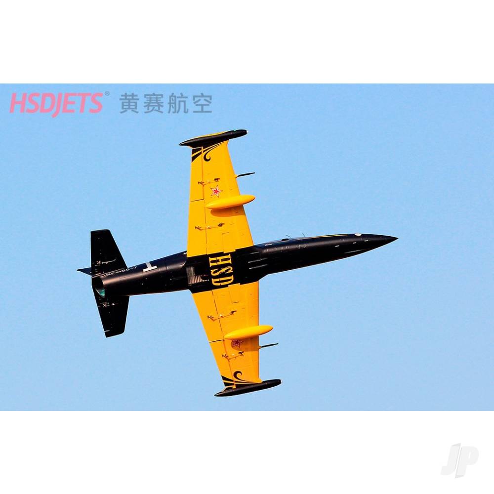 L-39 120mm EDF Foam Jet, Black Gold (Kit)-18