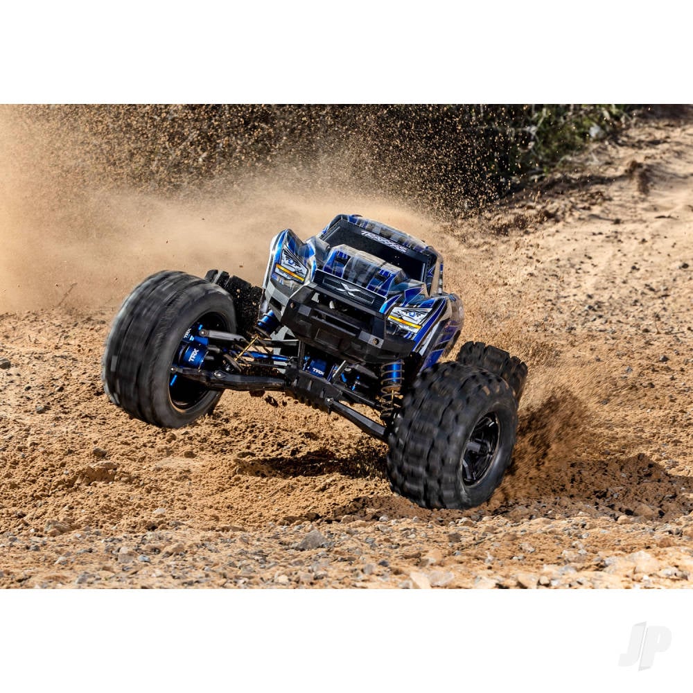 X-Maxx Ultimate 1:6 8S 4WD Electric Monster Truck, Blue (+ TQi 2-ch Link, VXL-8s, Velineon 1200XL, TSM)-15