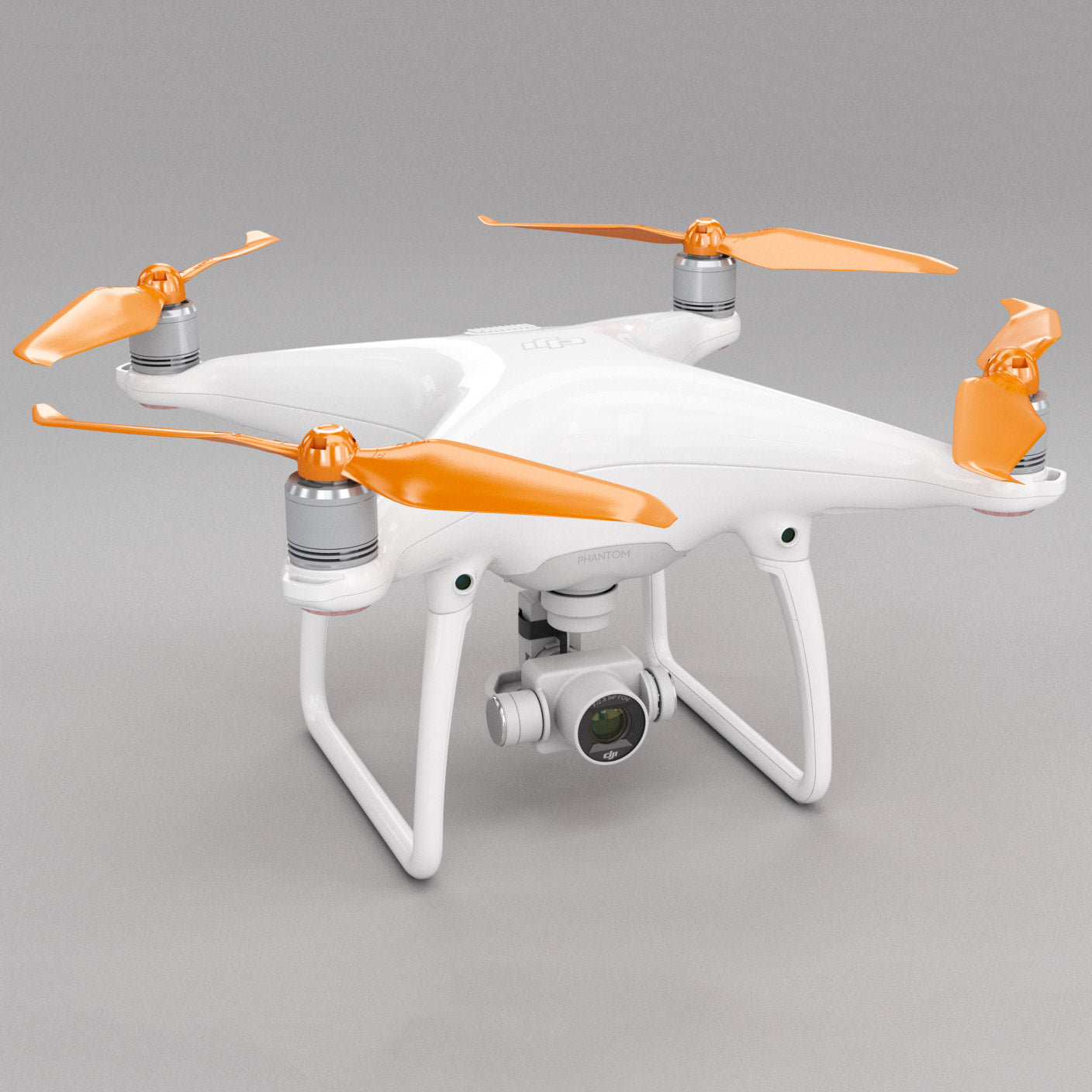 MR-PH Stealth 9.5x5.7 Prop Set x4 Orange for DJI PHANTOM 4 gen.-3