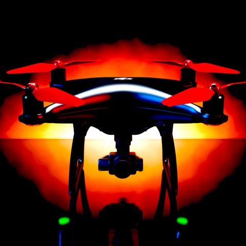 MR-PH Stealth 9.5x5.7 Prop Set x4 Orange for DJI PHANTOM 4 gen.-4