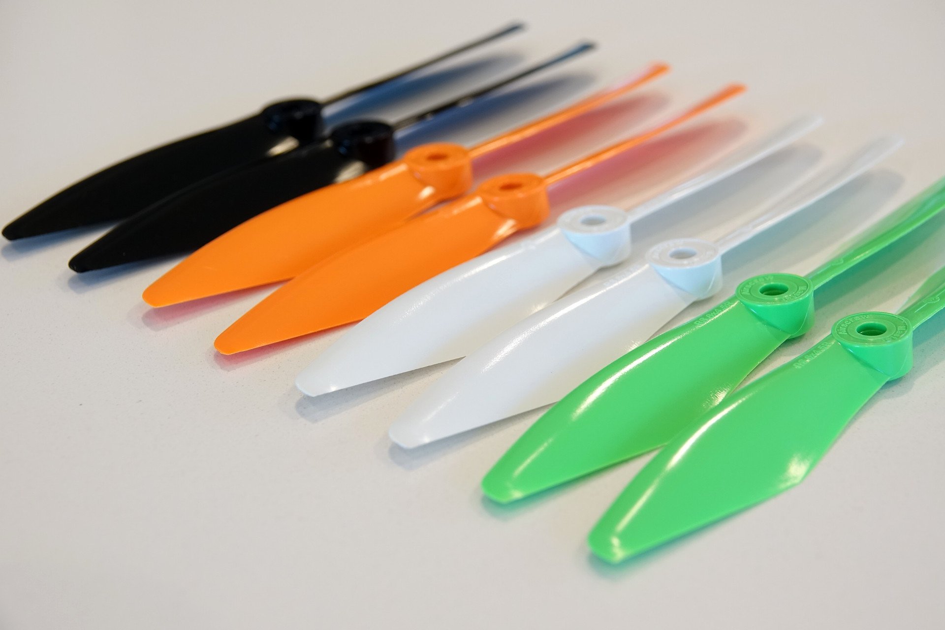 5x4.5 RS-FPV Racing Propeller Set 4x White-4