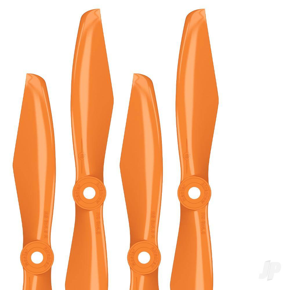5x4.5 RS-FPV Racing Propeller Set 4x Orange-2