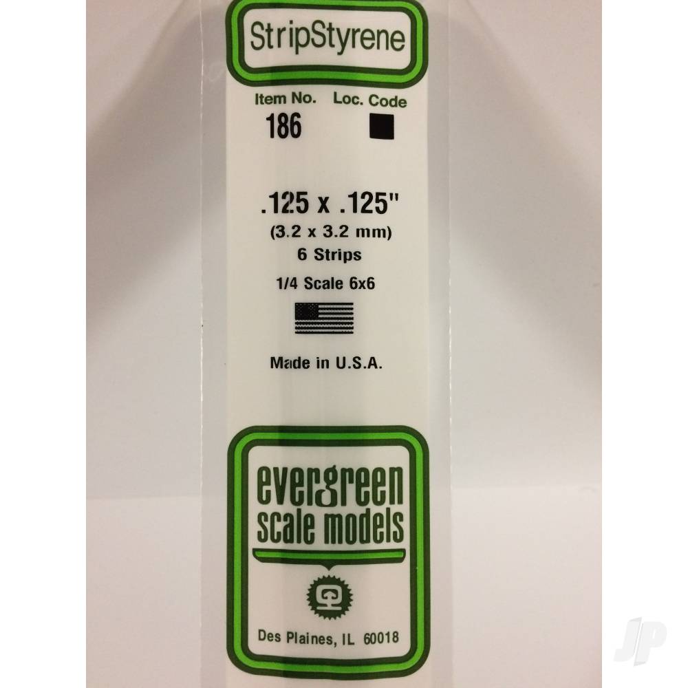 14in (35cm) Strip .125x.125in (100 per pack)-2