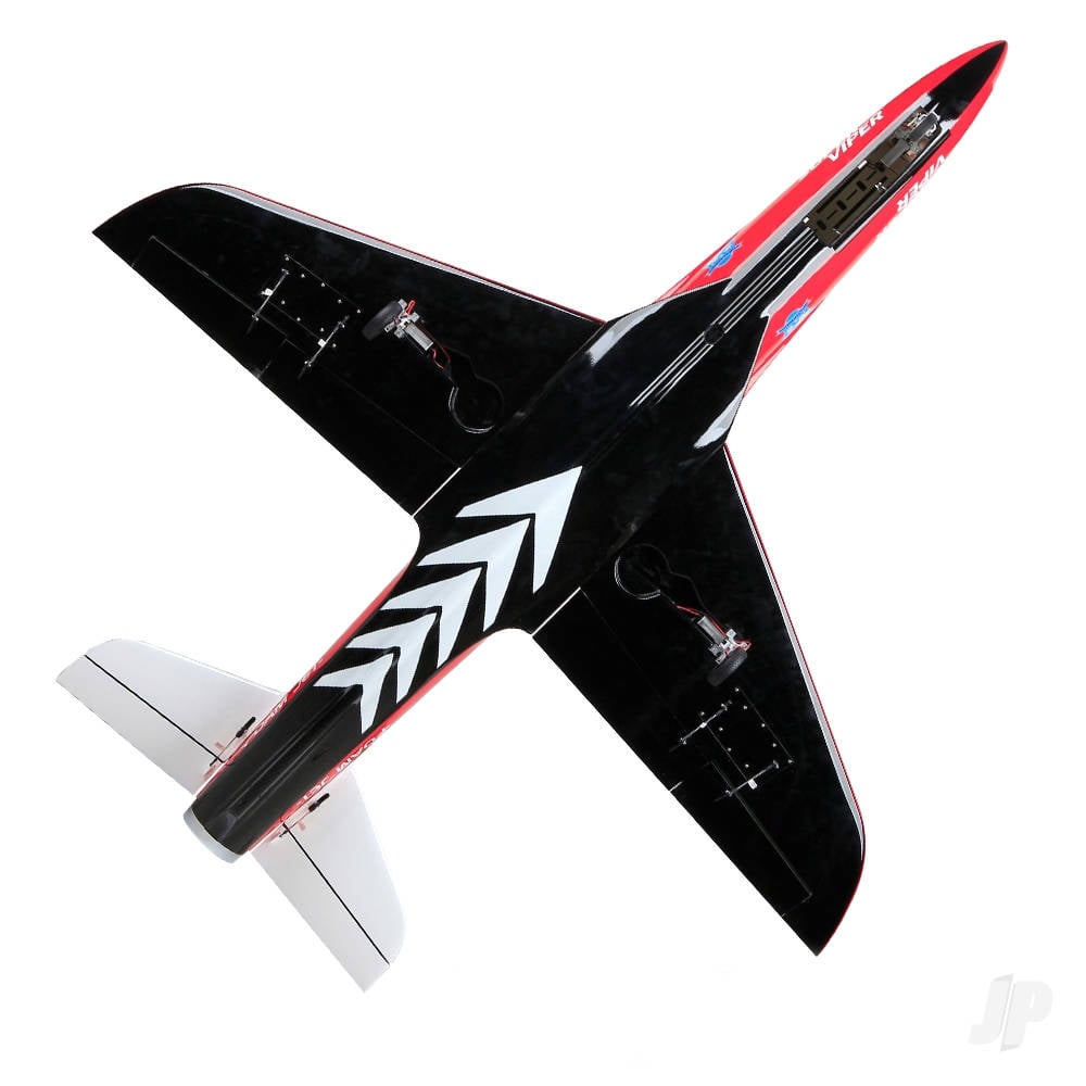 Super Viper 120mm EDF Composite Jet, Red, 1800mm (PNP 12S)-4