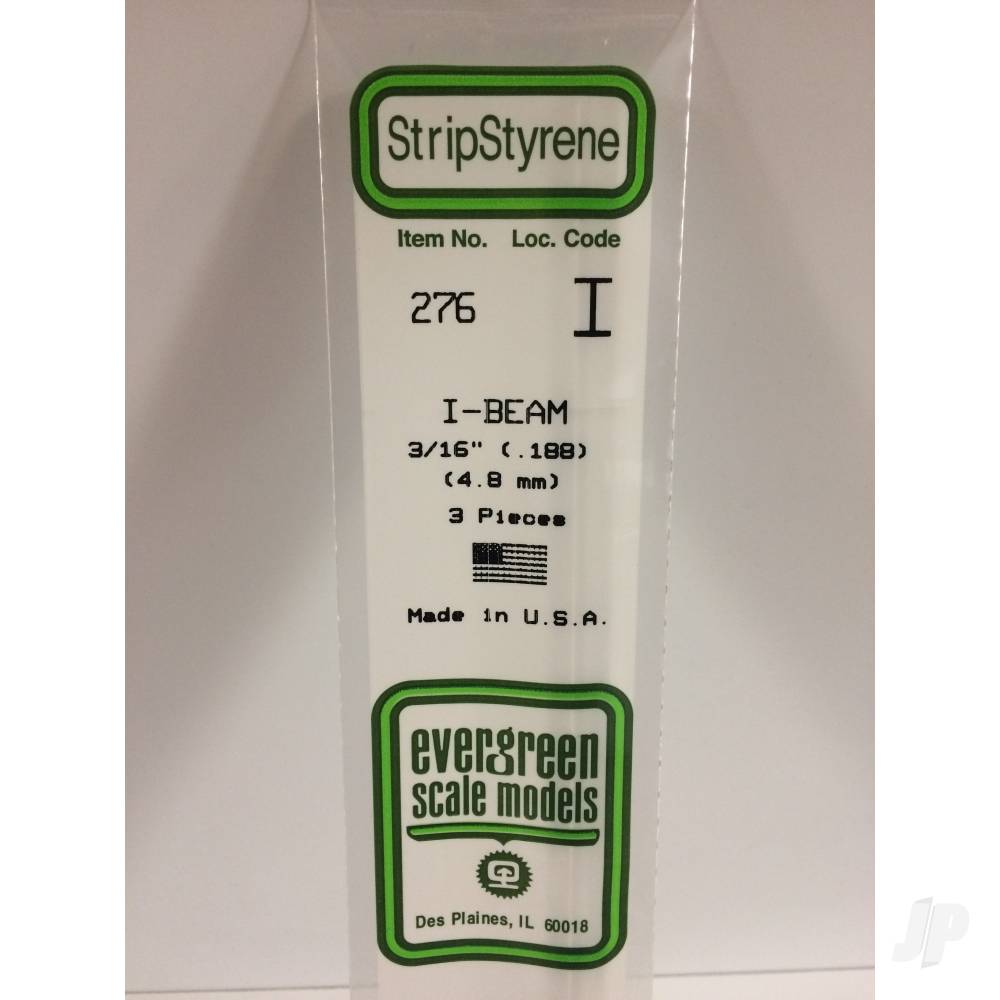 14in (35cm) I-Beam .188in (3/16in) (3 per pack)-2