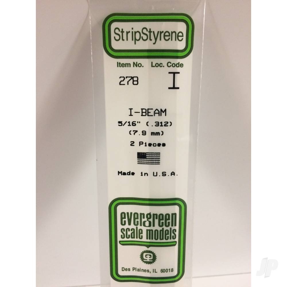 14in (35cm) I-Beam .312in (5/16in) (2 per pack)-2