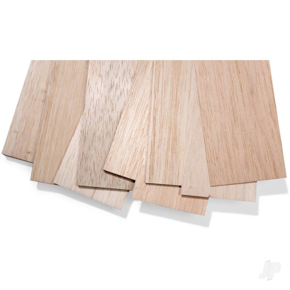 2.5mm x 100mm Sheet Balsa (1m long)-3
