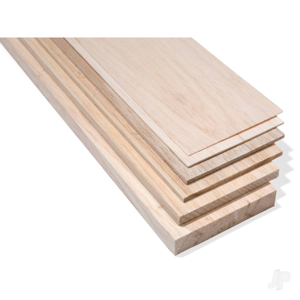 20mm x 100mm Sheet Balsa (1m long)-2