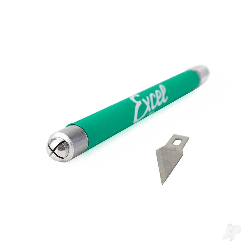 K18 Grip-On Knife with Safety Cap (#11 Blade), Green (Carded)-4