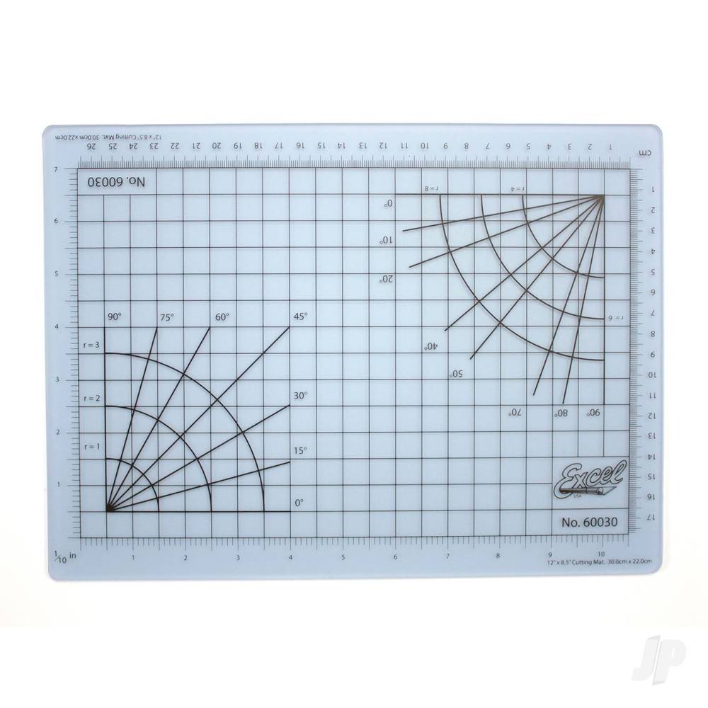 12x8.5in Self-Healing Cutting Mat, Clear
