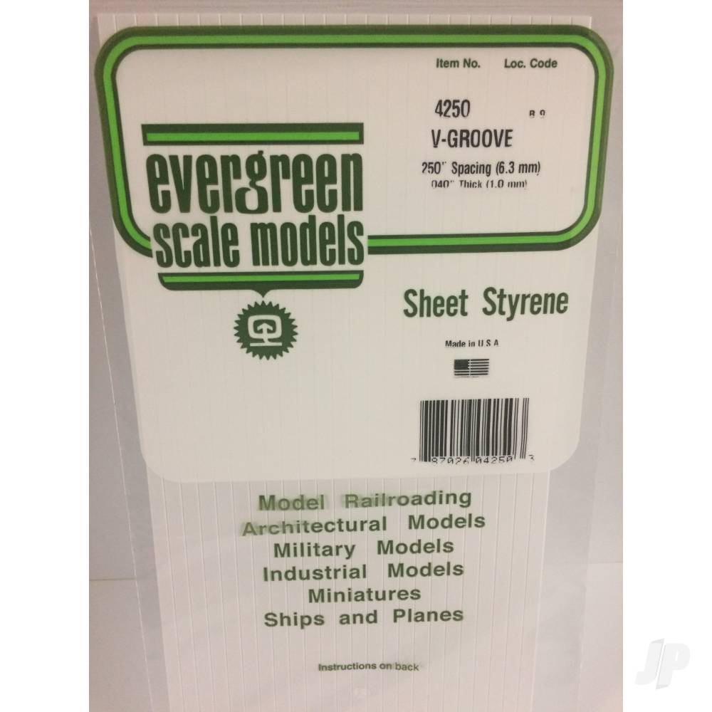 12x24in-30x60cm-v-groove-siding-sheet-040in-10mm-thick-250in-spacing-1-sheet-per-pack