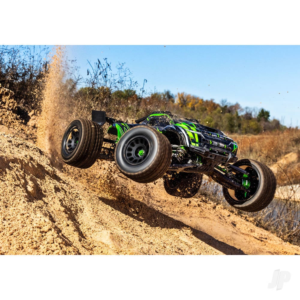 XRT Ultimate 1:6 8S 4WD Electric Race Truck, Green (+ TQi 2-ch Link, VXL-8s, Velineon 1200XL, TSM)-20