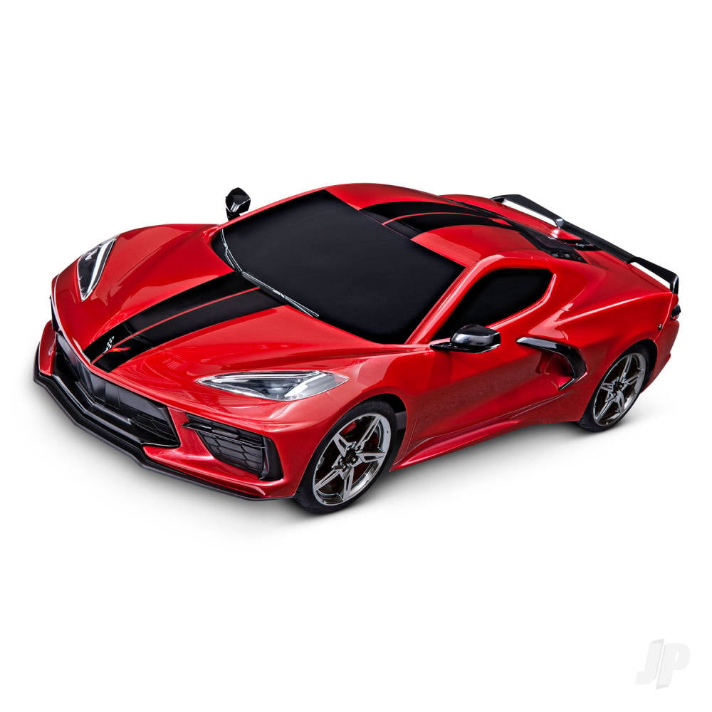Red Chevrolet Corvette Stingray 1:10 AWD Supercar (+ TQ 2-ch, XL-5, Titan 550)-2