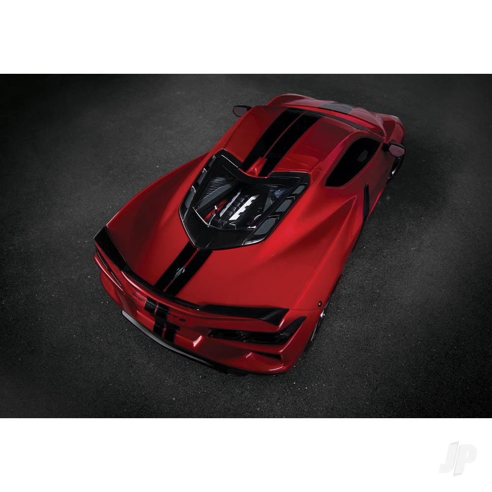 Red Chevrolet Corvette Stingray 1:10 AWD Supercar (+ TQ 2-ch, XL-5, Titan 550)-3