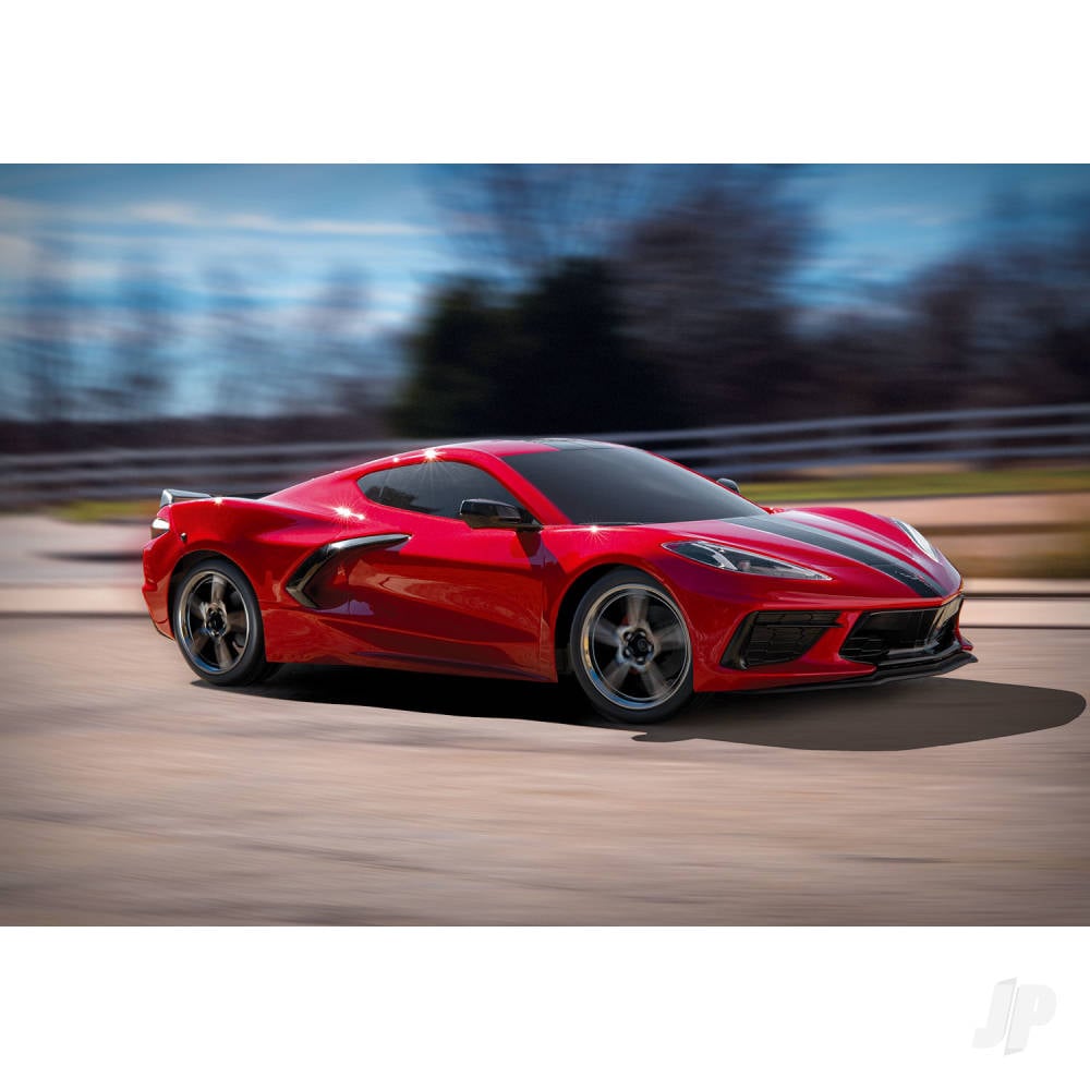 Red Chevrolet Corvette Stingray 1:10 AWD Supercar (+ TQ 2-ch, XL-5, Titan 550)-4