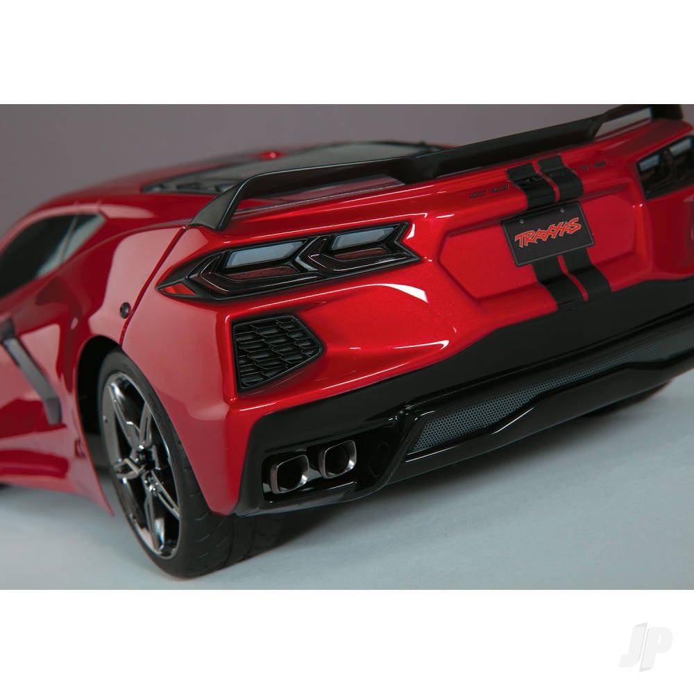 Red Chevrolet Corvette Stingray 1:10 AWD Supercar (+ TQ 2-ch, XL-5, Titan 550)-13