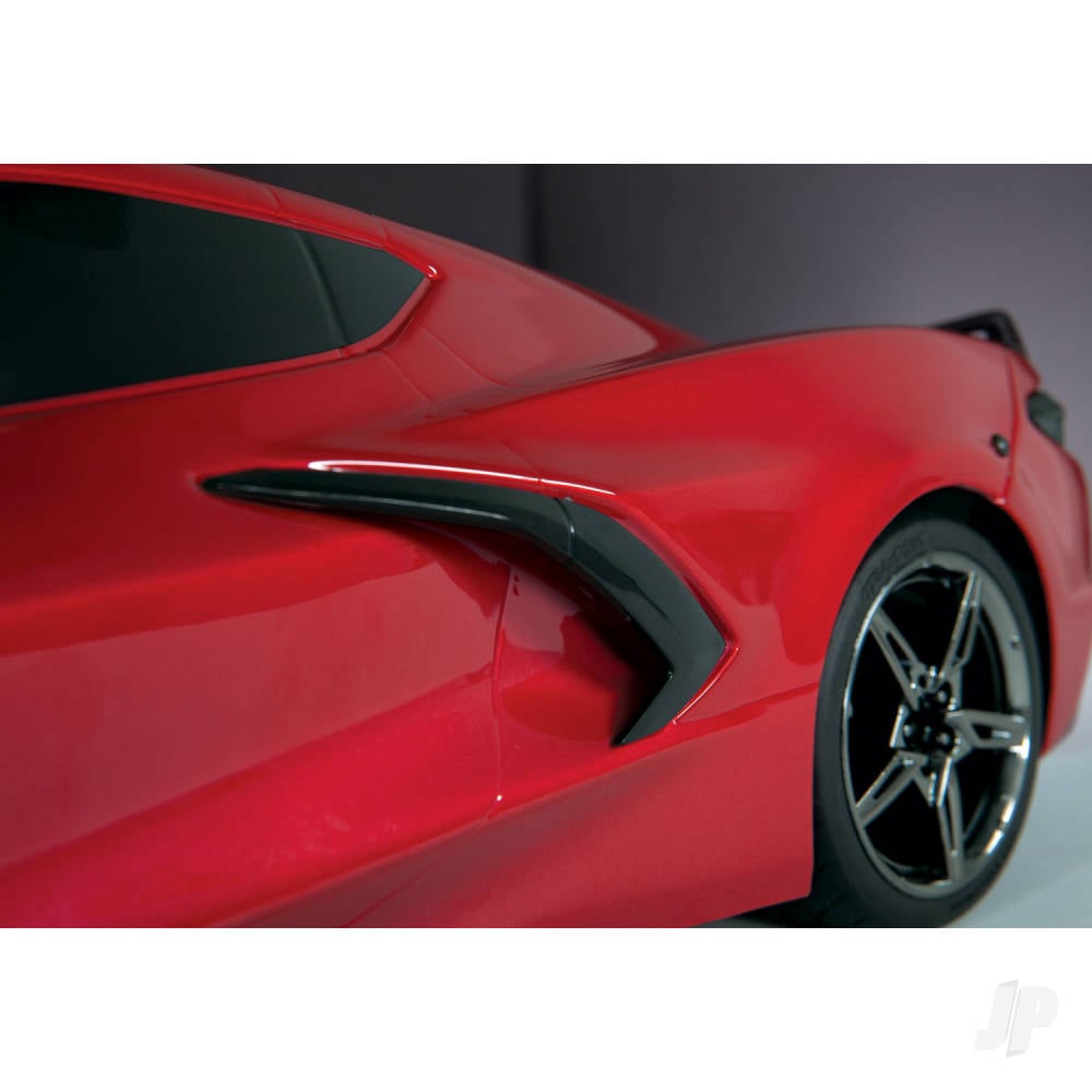 Red Chevrolet Corvette Stingray 1:10 AWD Supercar (+ TQ 2-ch, XL-5, Titan 550)-15