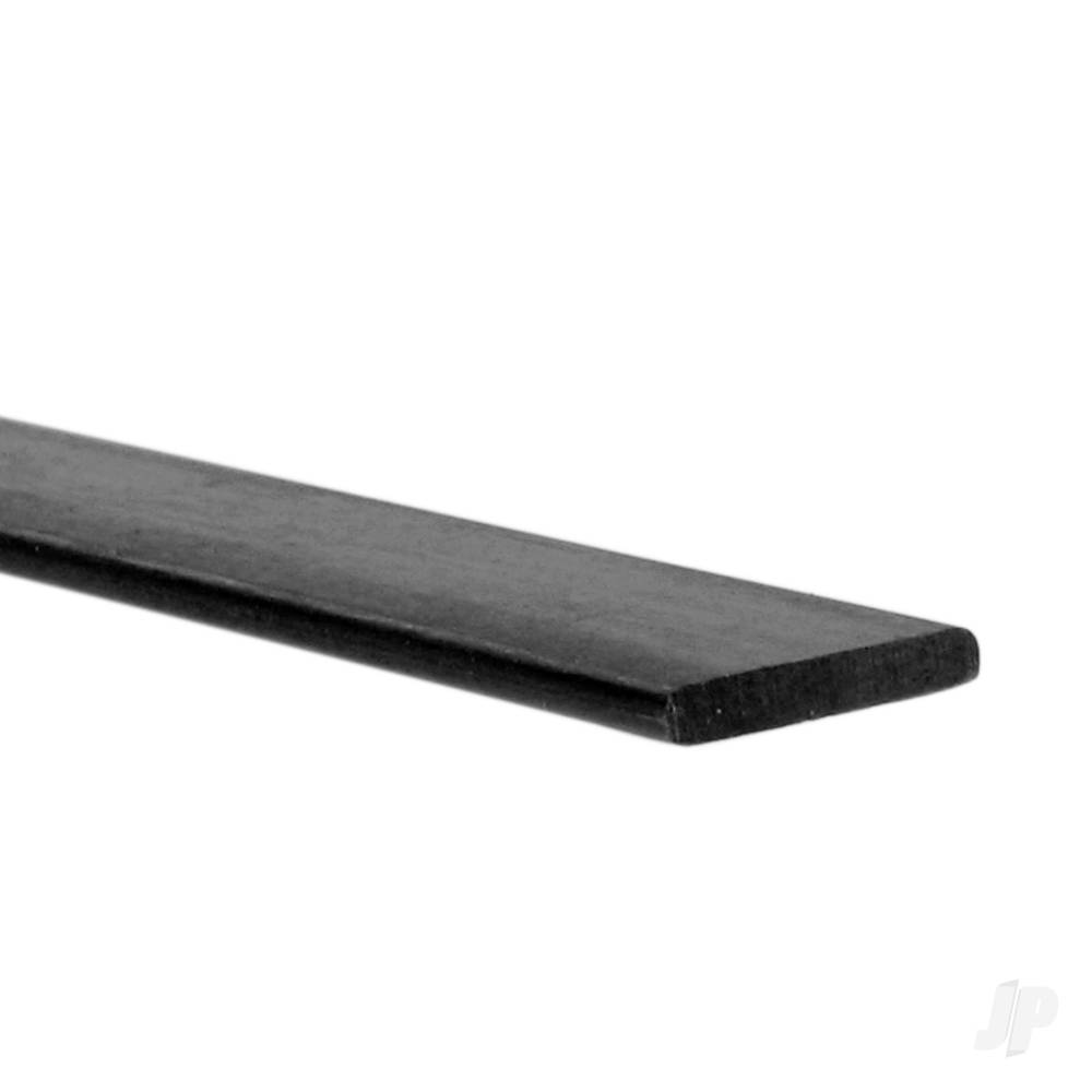 2.0x12.0mm 1m Carbon Fibre Batten/Strip