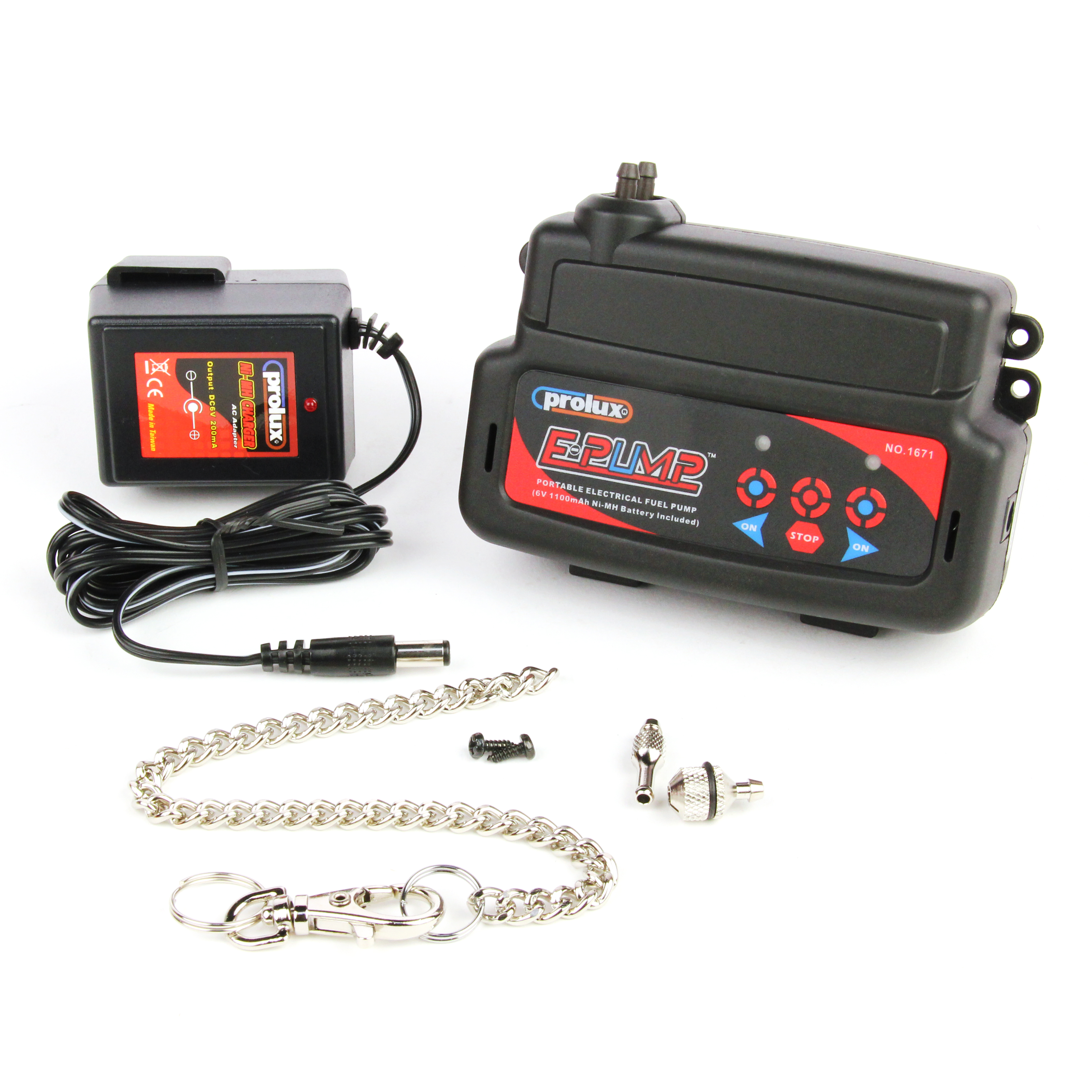 Electric Fuel Pump with Built-in Battery and EU Charger-4