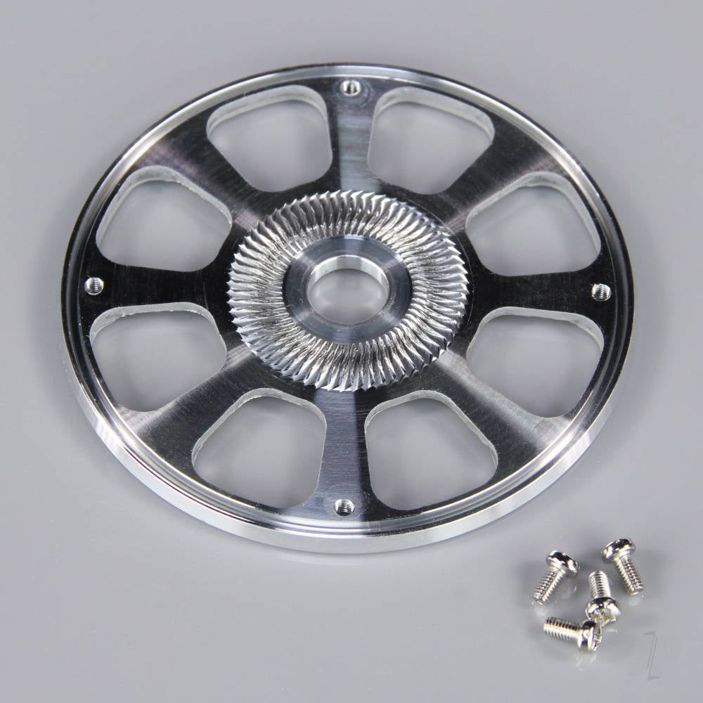 89mm Black Spinner (with Aluminium Back Plate)-2