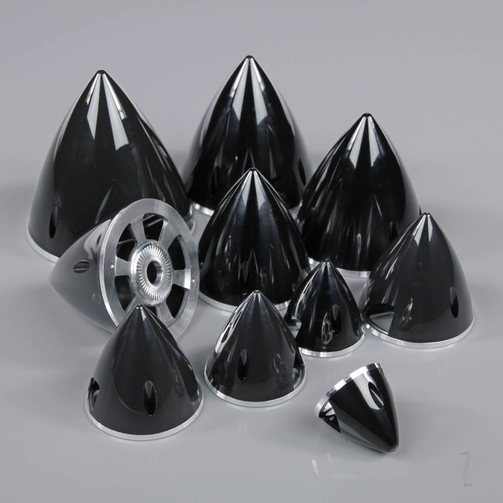 51mm Black Spinner (with Aluminium Back Plate)-3