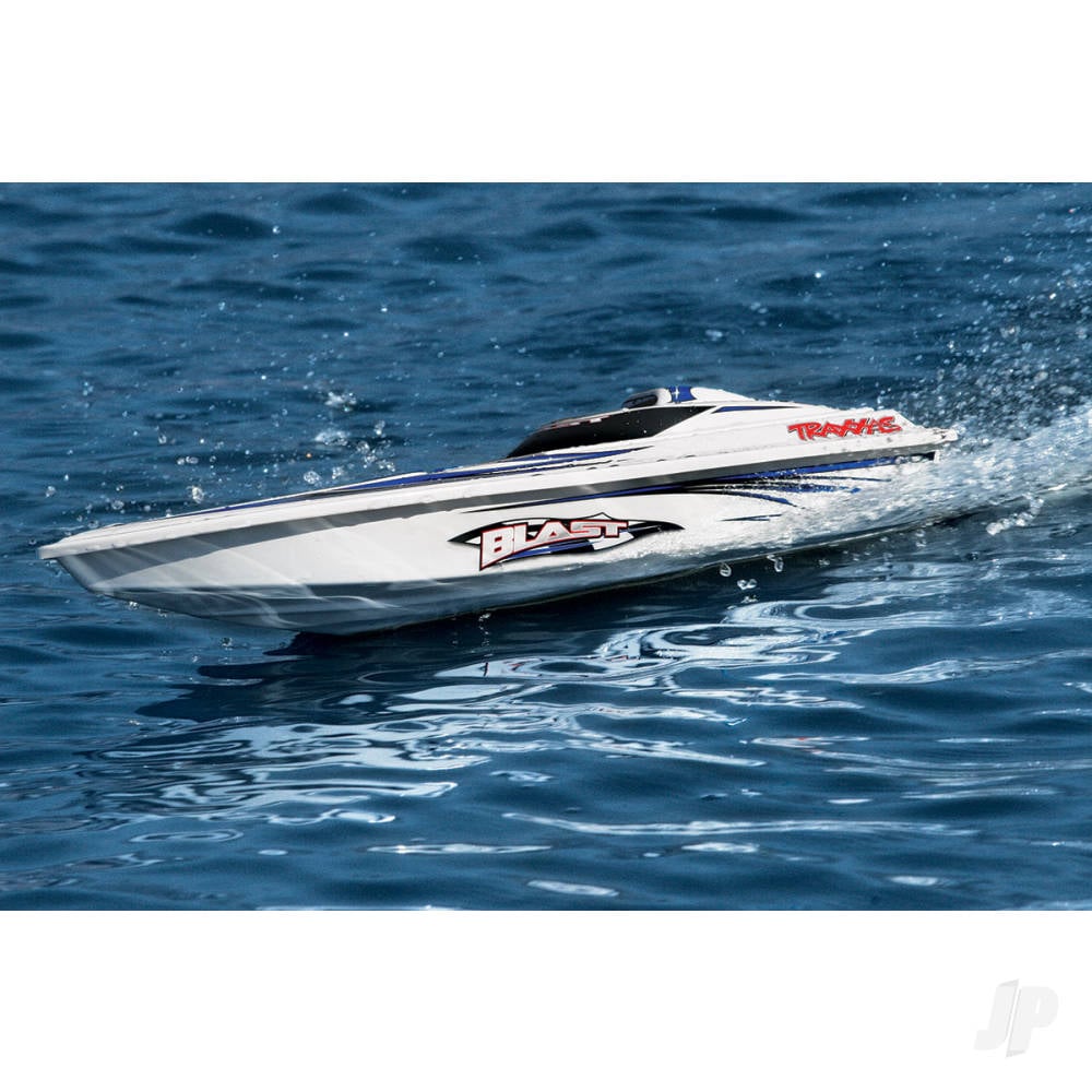 Orange Blast 1:10 High Performance Race Boat (+ TQ 3-ch, Nautica ESC, Stinger 540, 6-Cell NiMH, DC charger)-7