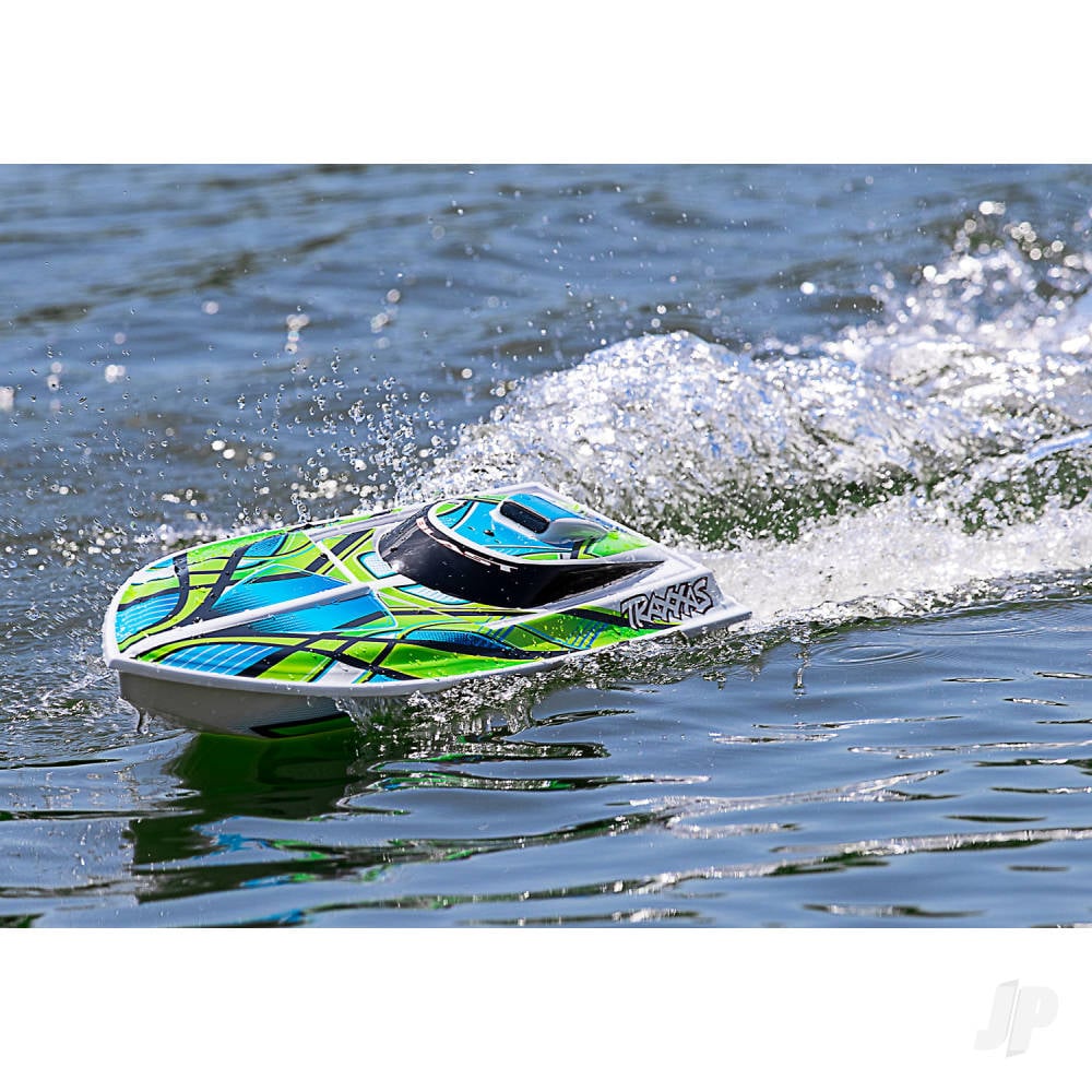 Orange Blast 1:10 High Performance Race Boat (+ TQ 3-ch, Nautica ESC, Stinger 540, 6-Cell NiMH, DC charger)-29