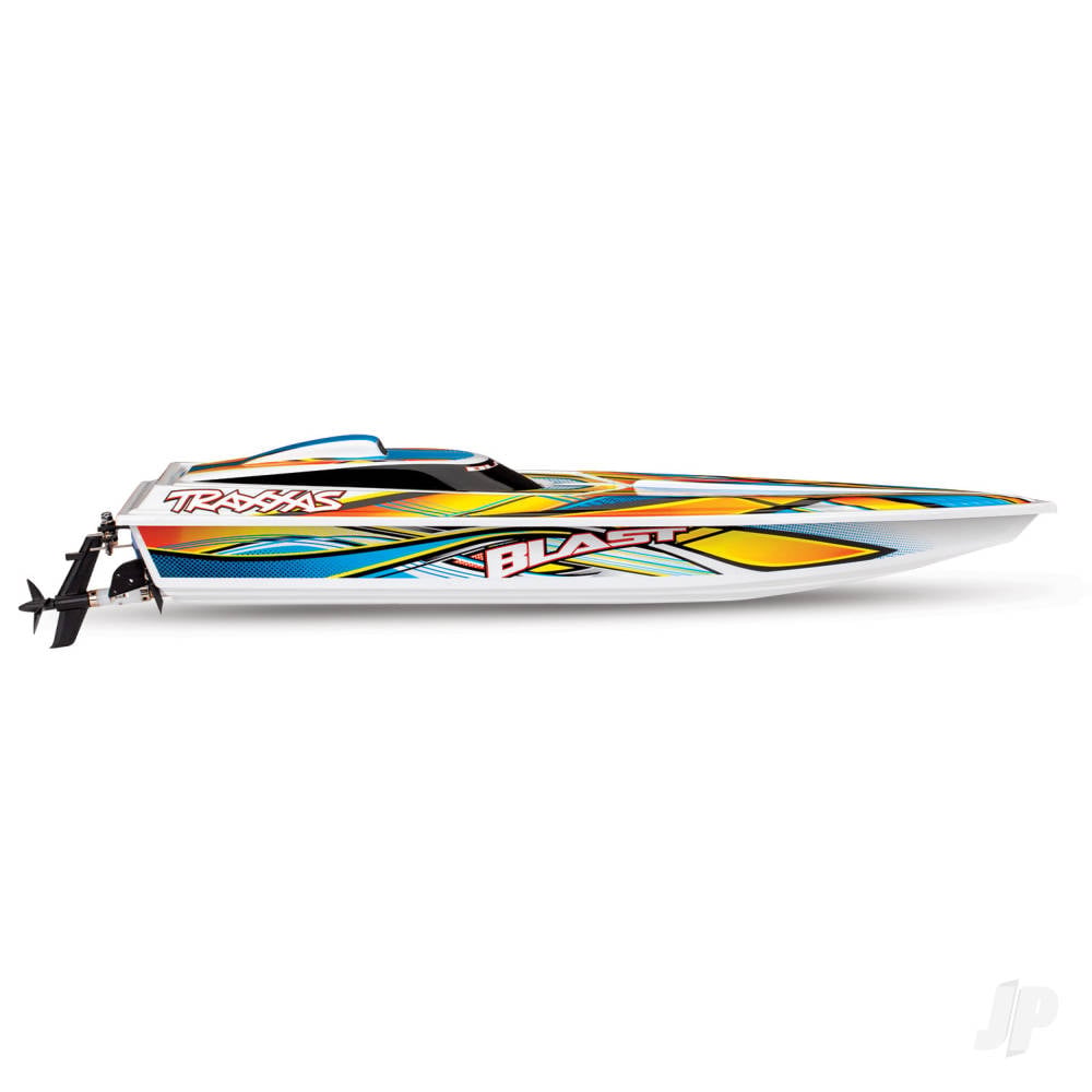 Orange Blast 1:10 High Performance Race Boat (+ TQ 3-ch, Nautica ESC, Stinger 540, 6-Cell NiMH, DC charger)-33