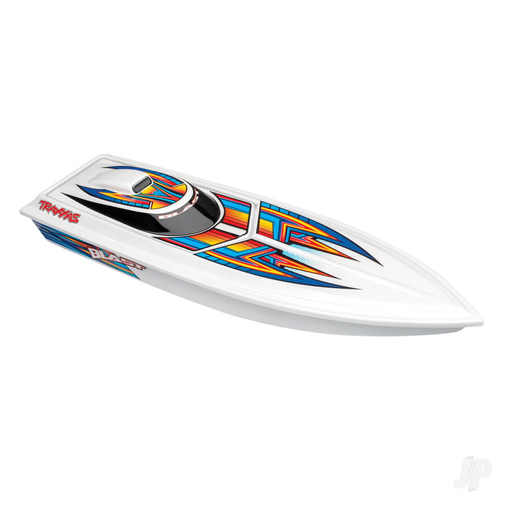 Orange Blast 1:10 High Performance Race Boat (+ TQ 3-ch, Nautica ESC, Stinger 540, 6-Cell NiMH, DC charger)-38