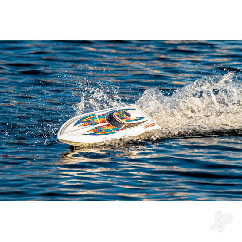 Orange Blast 1:10 High Performance Race Boat (+ TQ 3-ch, Nautica ESC, Stinger 540, 6-Cell NiMH, DC charger)-40