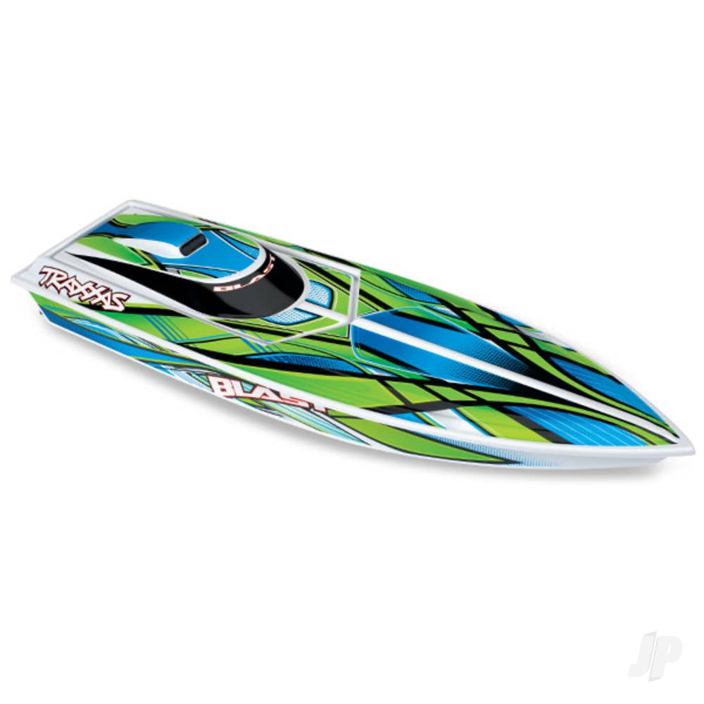 Green Blast 1:10 High Performance Race Boat (+ TQ 3-ch, Nautica ESC, Stinger 540, 6-Cell NiMH, DC charger)