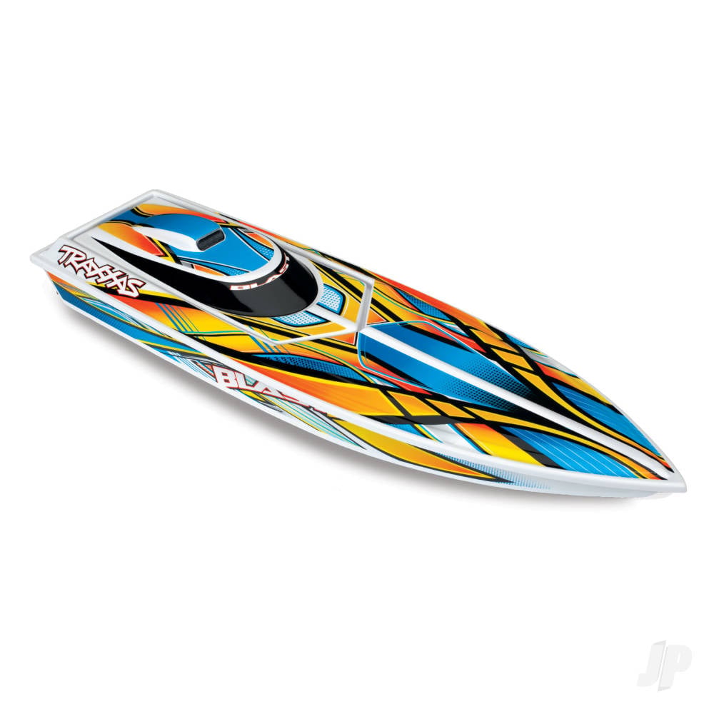 Green Blast 1:10 High Performance Race Boat (+ TQ 3-ch, Nautica ESC, Stinger 540, 6-Cell NiMH, DC charger)-11