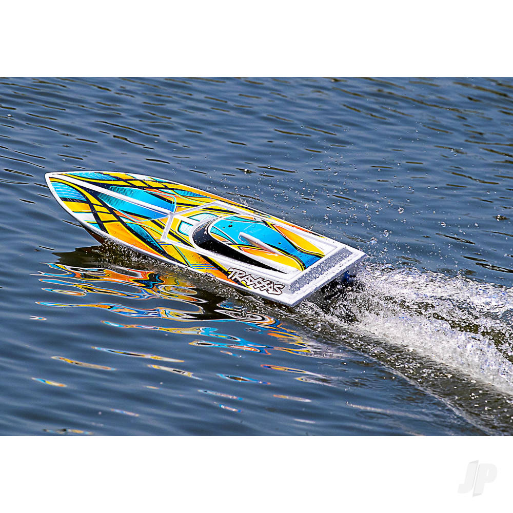 Green Blast 1:10 High Performance Race Boat (+ TQ 3-ch, Nautica ESC, Stinger 540, 6-Cell NiMH, DC charger)-13