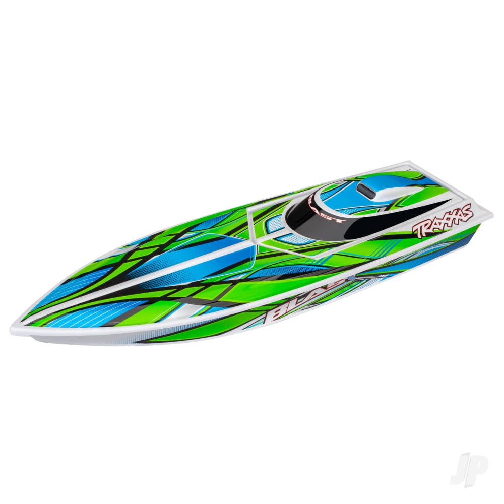 Green Blast 1:10 High Performance Race Boat (+ TQ 3-ch, Nautica ESC, Stinger 540, 6-Cell NiMH, DC charger)-27