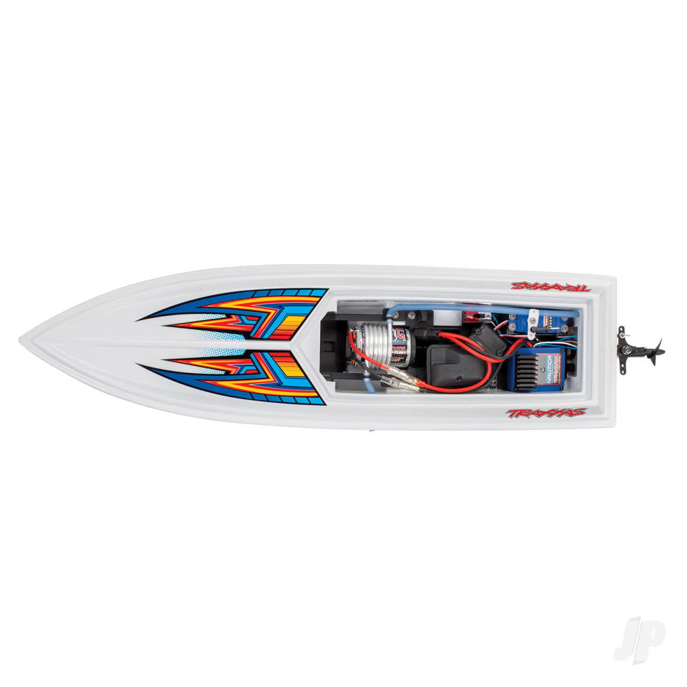 Green Blast 1:10 High Performance Race Boat (+ TQ 3-ch, Nautica ESC, Stinger 540, 6-Cell NiMH, DC charger)-32