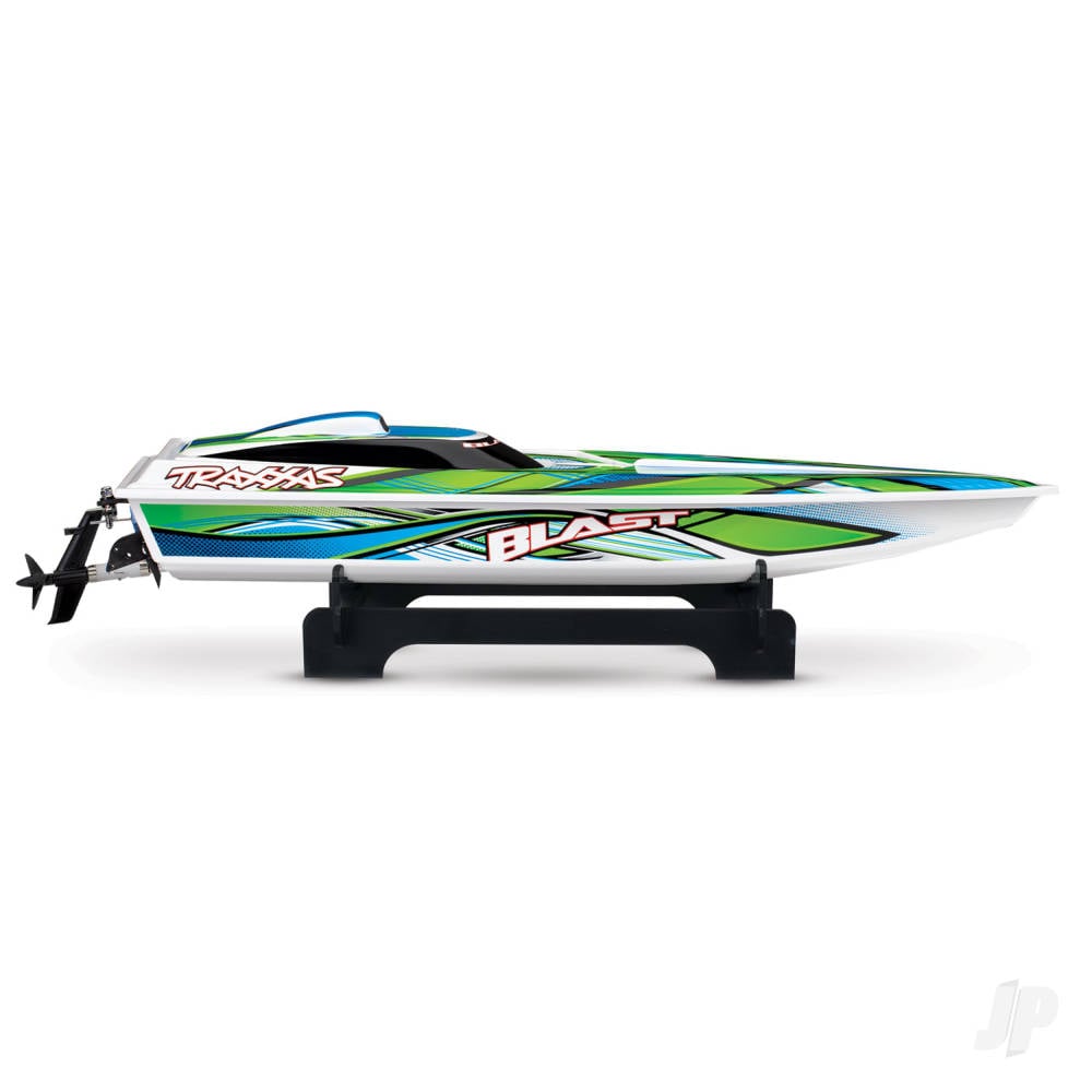 Green Blast 1:10 High Performance Race Boat (+ TQ 3-ch, Nautica ESC, Stinger 540, 6-Cell NiMH, DC charger)-35