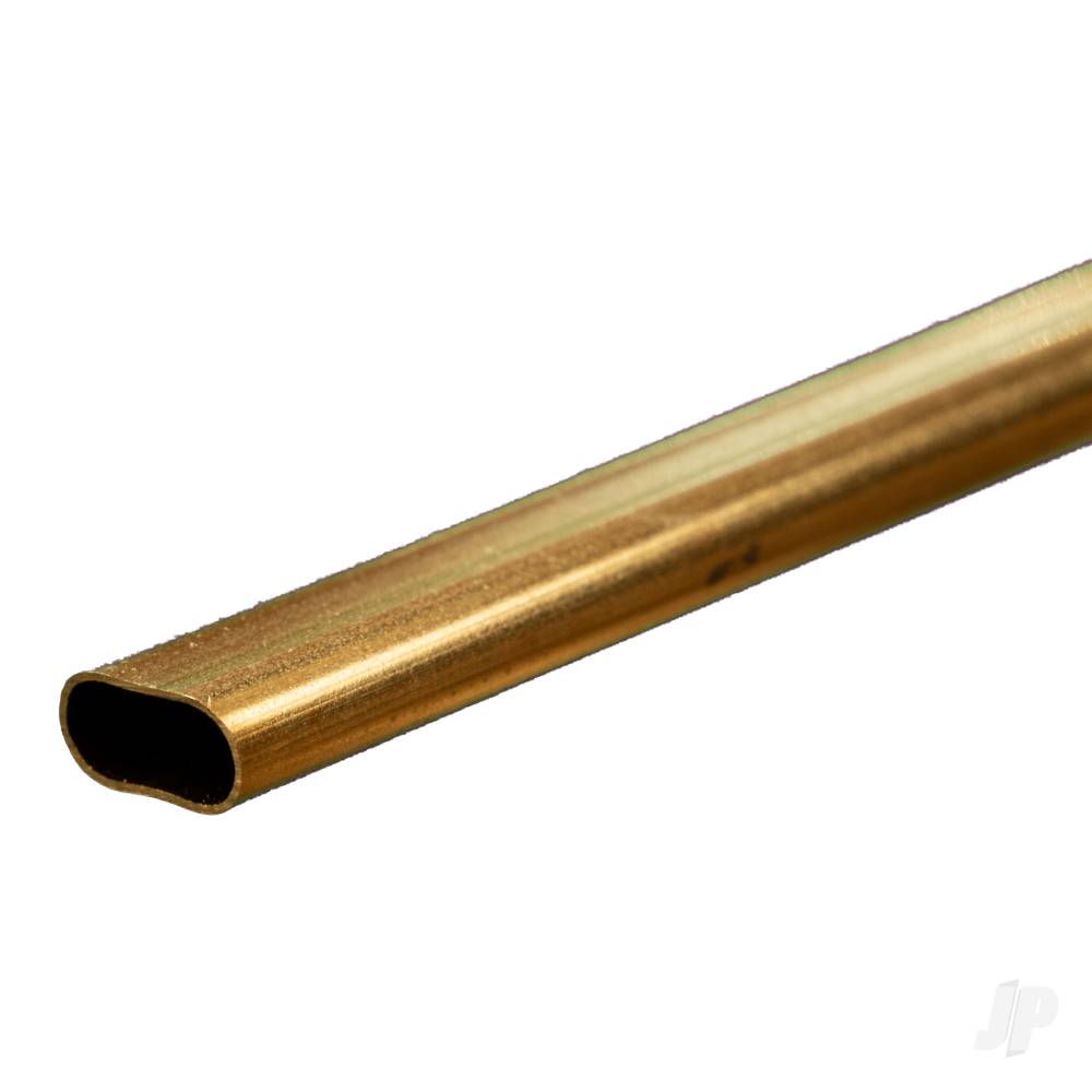 large-brass-oval-tube-12in-long