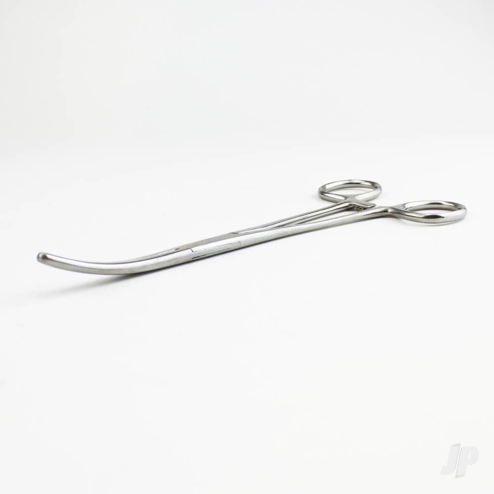 7.5in Curved Nose Stainless Steel Hemostats (Carded)-8
