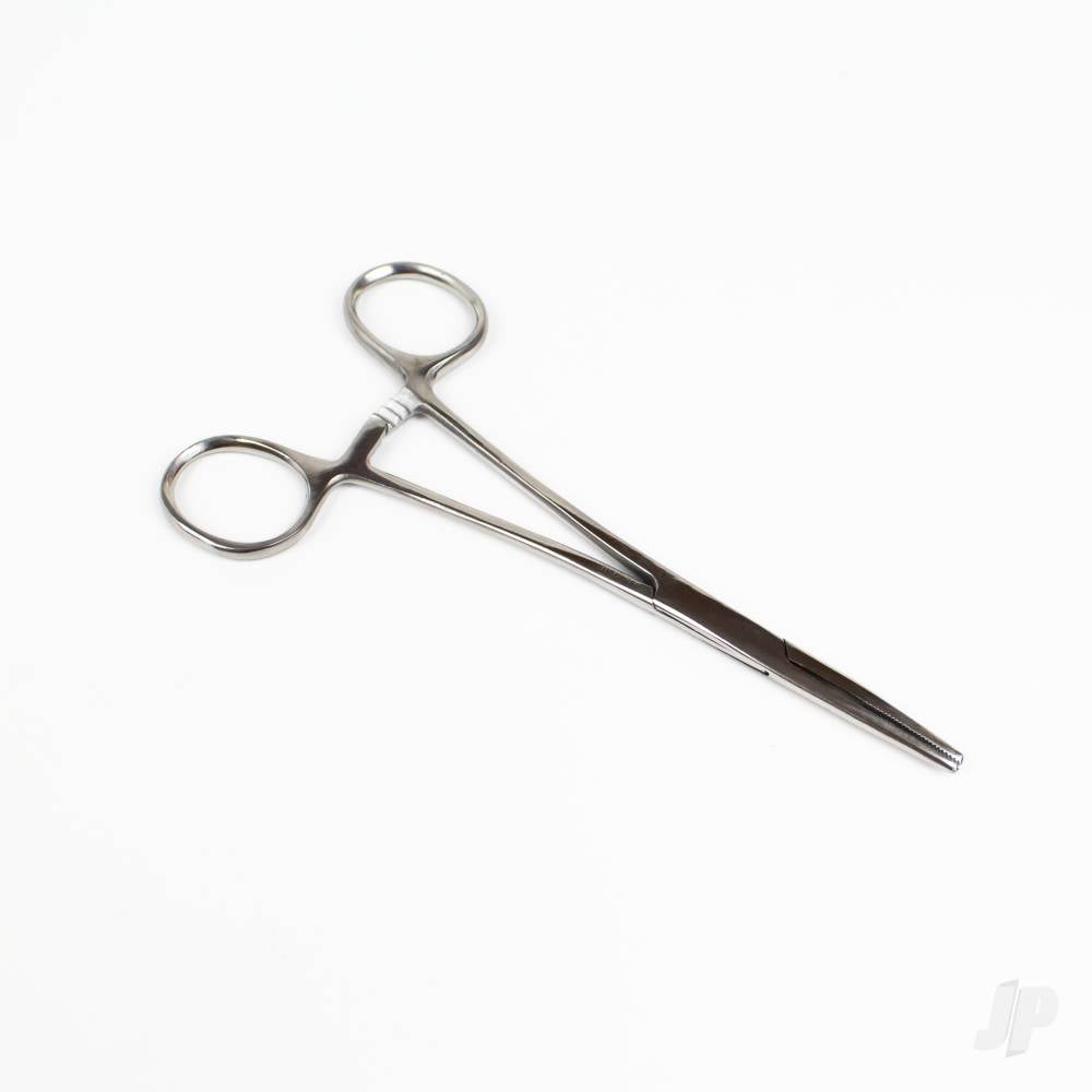 5in Straight Nose Stainless Steel Hemostats (Carded)-4