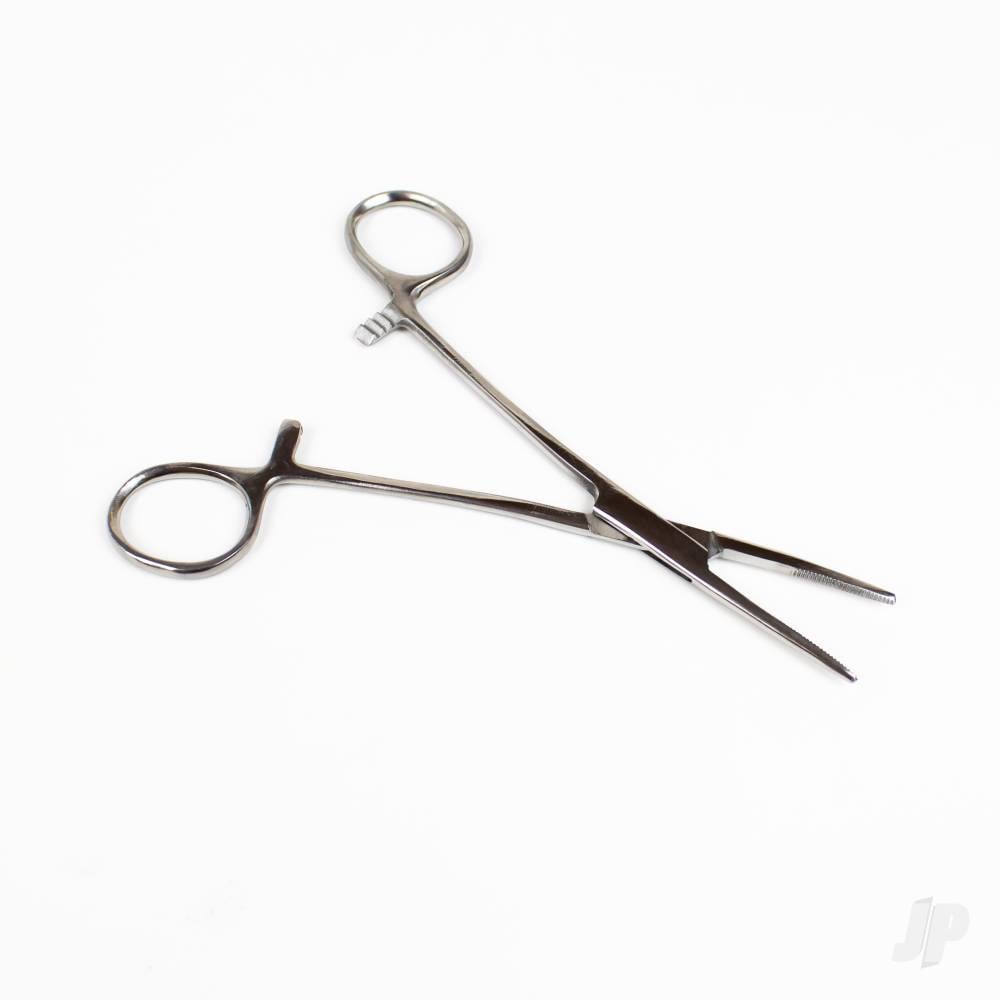 5in Straight Nose Stainless Steel Hemostats (Carded)-5
