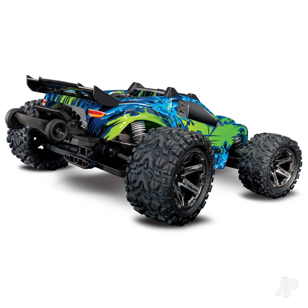 Green Rustler 4X4 VXL 1:10 4WD RTR Brushless Electric Stadium Truck (+ TQi 2-ch, TSM, VXL-3s, Velineon 3500kV)-3