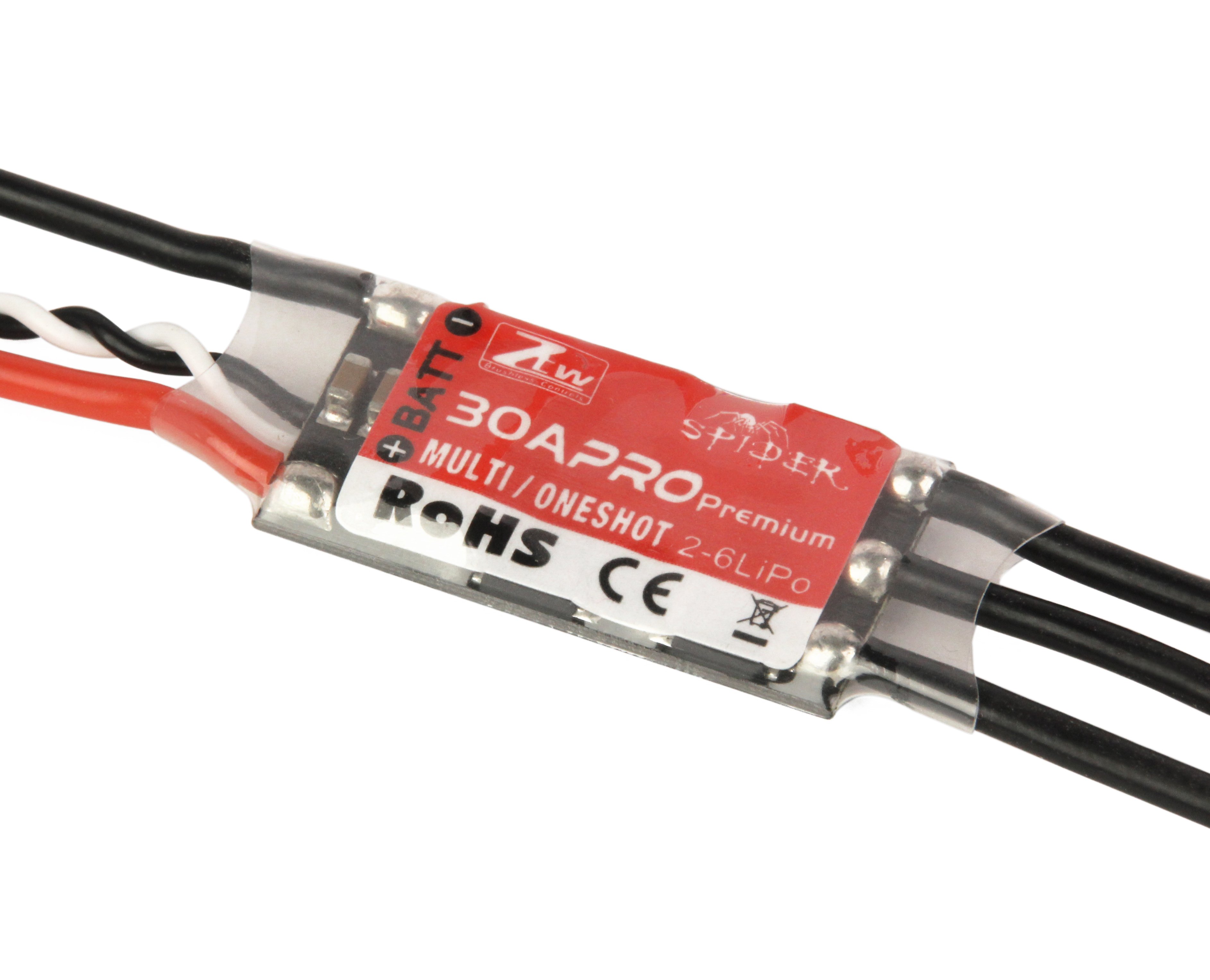 Spider PRO Premium 30A 390 (2-6 Cells)