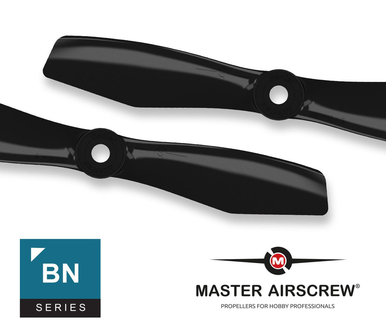 5x4.5 BN-FPV Bullnose Propeller Set 4x Black-3