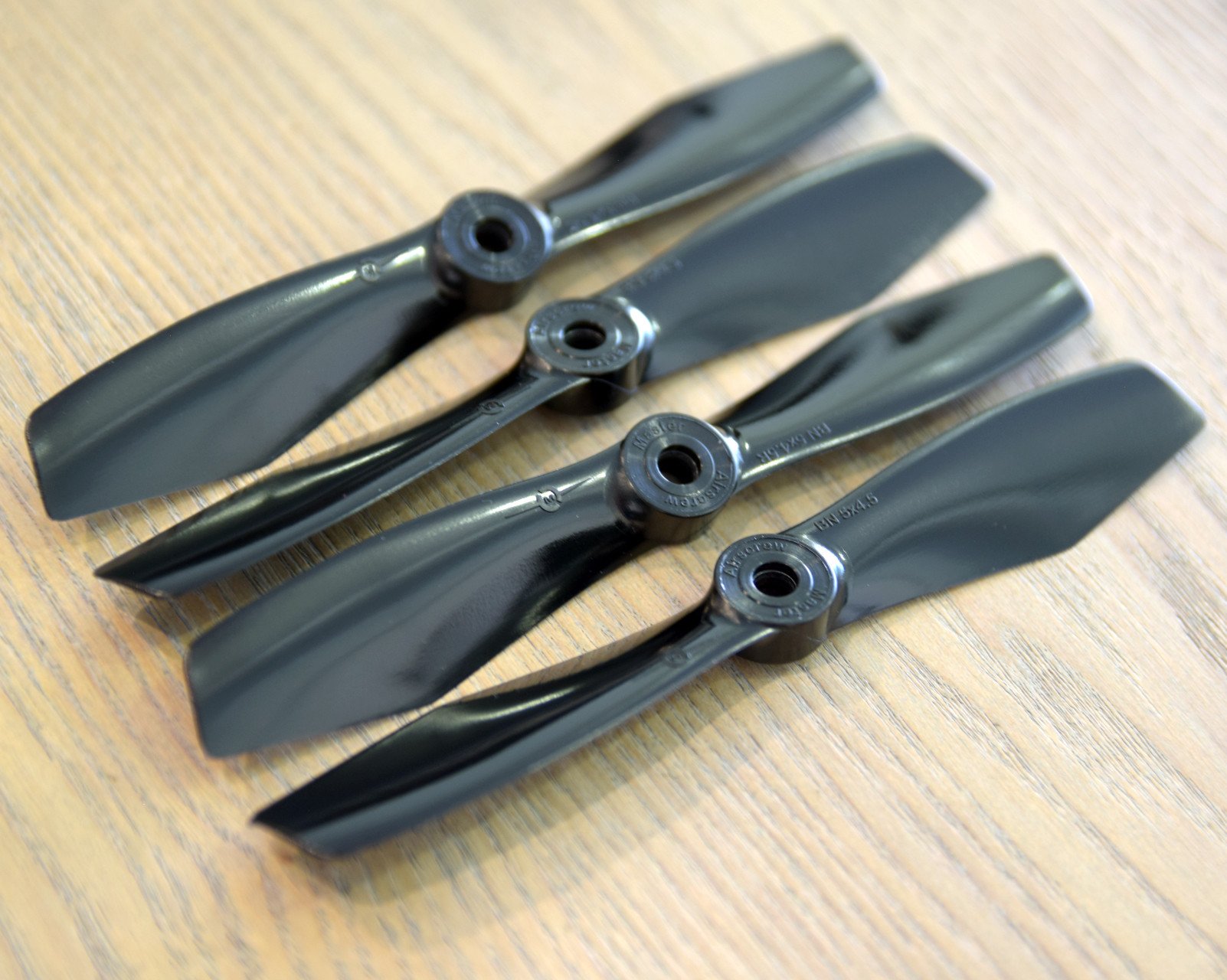 5x4.5 BN-FPV Bullnose Propeller Set 4x Black-5