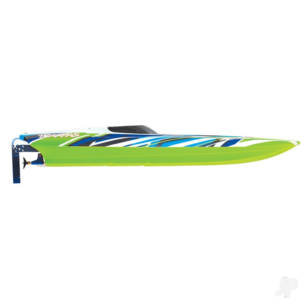 GreenX DCB M41 Widebody 1:10 40in Brushless Electric Catamaran Race Boat (+ TQi 2-ch, TSM, VXL-6s Marine, Velineon 540XL)-4